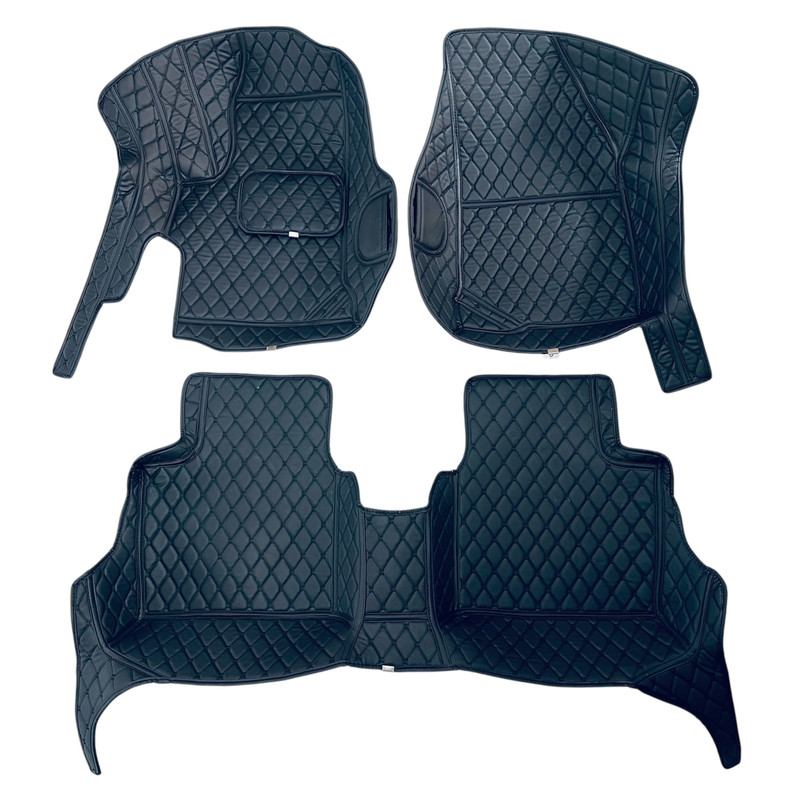 کفپوش 5 بعدی خودرو مدل Ts چرم گلدوزی مناسب برای تارا