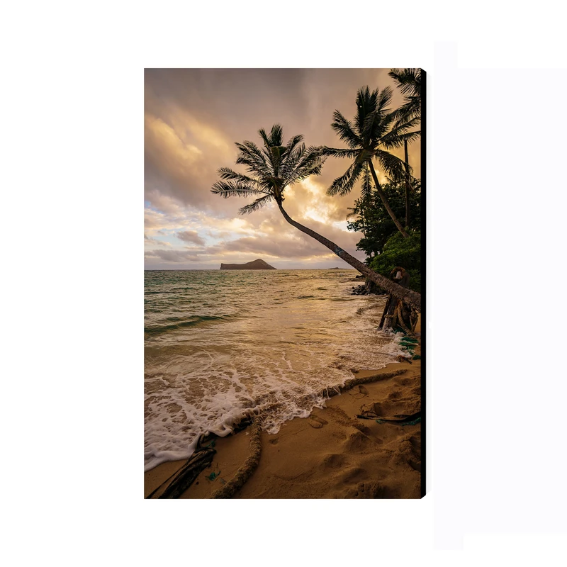 تابلو شاسی عرش مدل فانتزی منظره طبیعت ساحل کد As4032