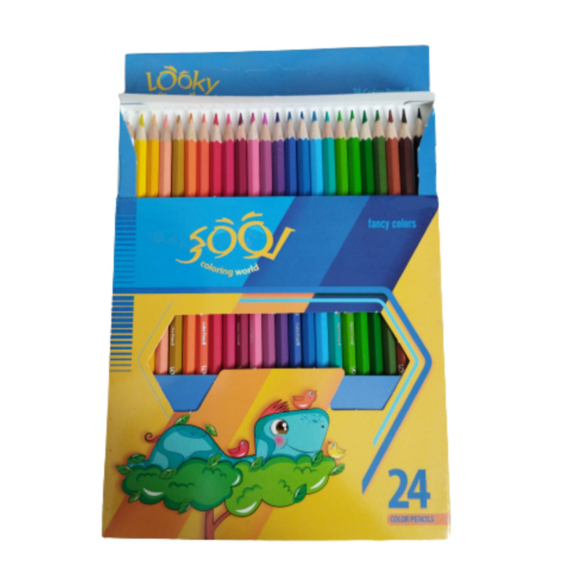 مداد رنگی 24 رنگ لوکی مدل 1024