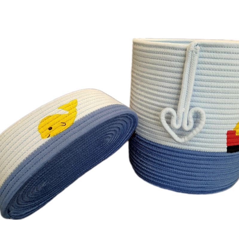 ست سطل و جادستمال کاغذی اتاق کودک مدل دریا