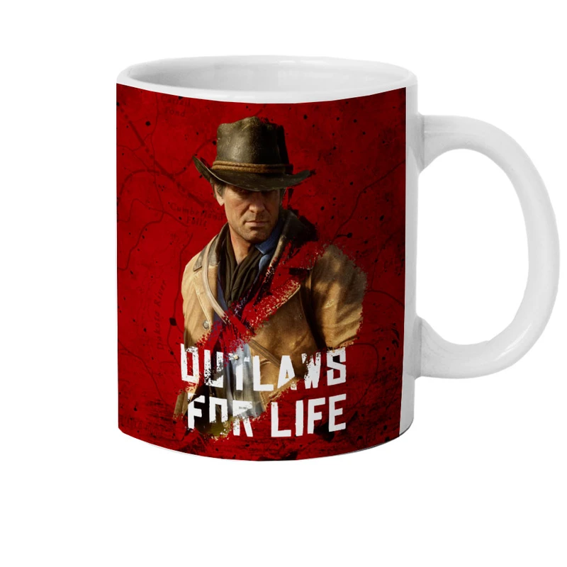 ماگ هومرو طرح Red Dead Redemption مدل M945