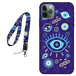 Megafone Devil Eye 0023 Cover For Apple iPhone 11 Pro Mobile Neckband 