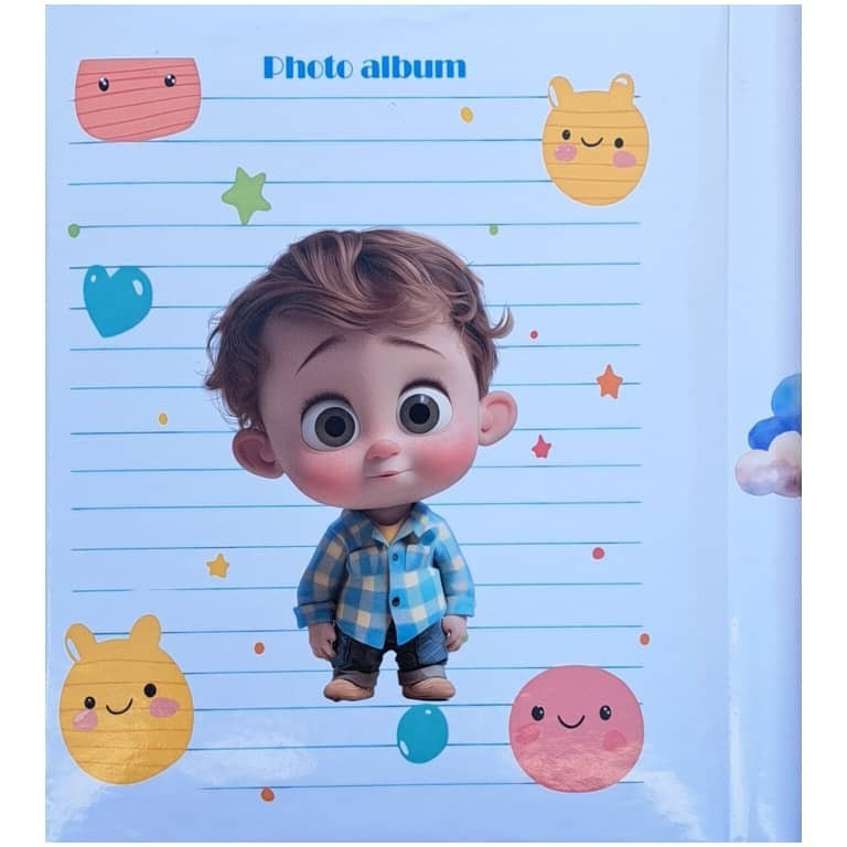 آلبوم عکس 20 برگ مدل عروسکی