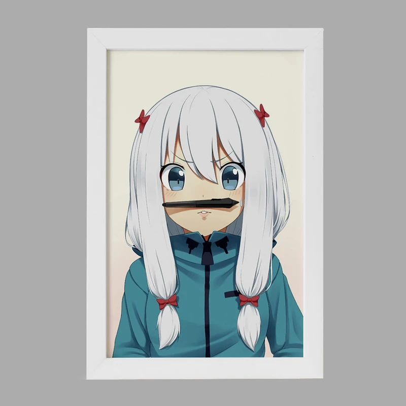 تابلو خندالو مدل ساگیری انیمه ارومانگا سنسی کد 22716