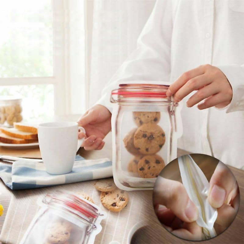 کیسه زیپ دار مدل Bottle بسته 3 عددی
