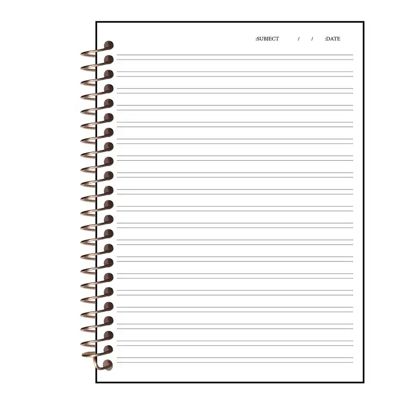 دفتر زبان 60 برگ طرح حروف انگلیسی کد L71