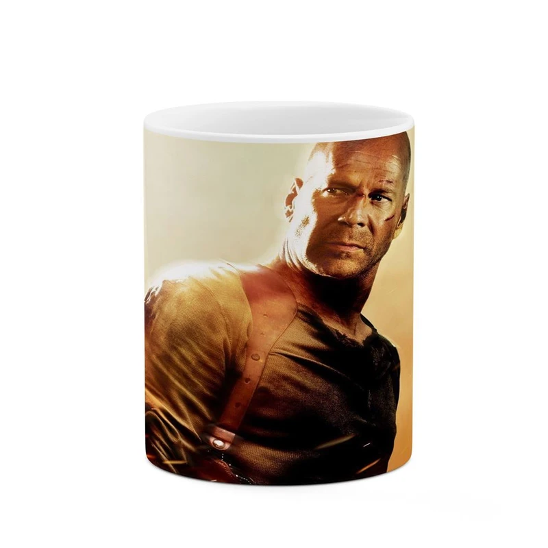 ماگ کاکتی طرح بروس ویلیس Bruce Willis مدل mgh25372