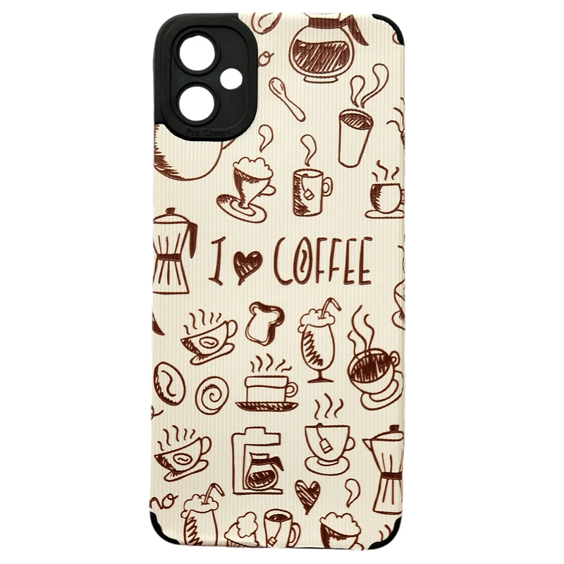 کاور مدل کبریتی طرح Coffee مناسب برای گوشی موبایل سامسونگ Galaxy A05