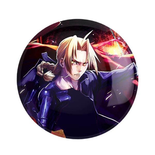 مگنت خندالو طرح ادوارد الریک انیمه کیمیاگر تمام فلزی Fullmetal Alchemist کد 12675