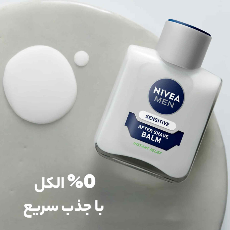 افتر شیو نیوا مدل SENSITIVE RELIFE حجم 100 میلی لیتر