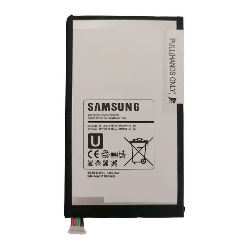 باتری تبلت مدل EB-BT330FBU ظرفیت 4450 میلی آمپر ساعت مناسب برای تبلت سامسونگ Galaxy Tab 4 8.0 SM-T330 باتری تبلت مدل EB-BT330FBU ظرفیت 4450 میلی آمپر ساعت مناسب برای تبلت سامسونگ Galaxy Tab 4 8.0 SM-T330