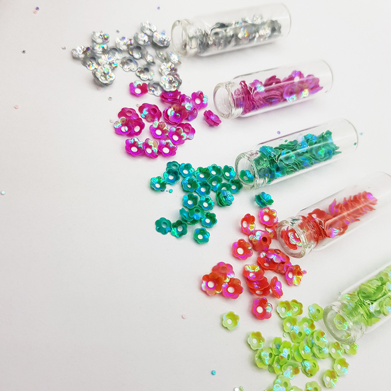 مجموعه تزیین ناخن بی بیوتی مدل FL65 مجموعه 12 عددی