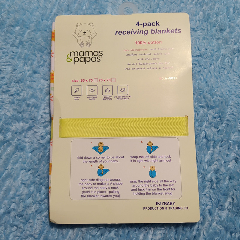 خشک کن کودک ماماس اند پاپاس مدل Eco-giraffe and and elephant مجموعه 4 عددی