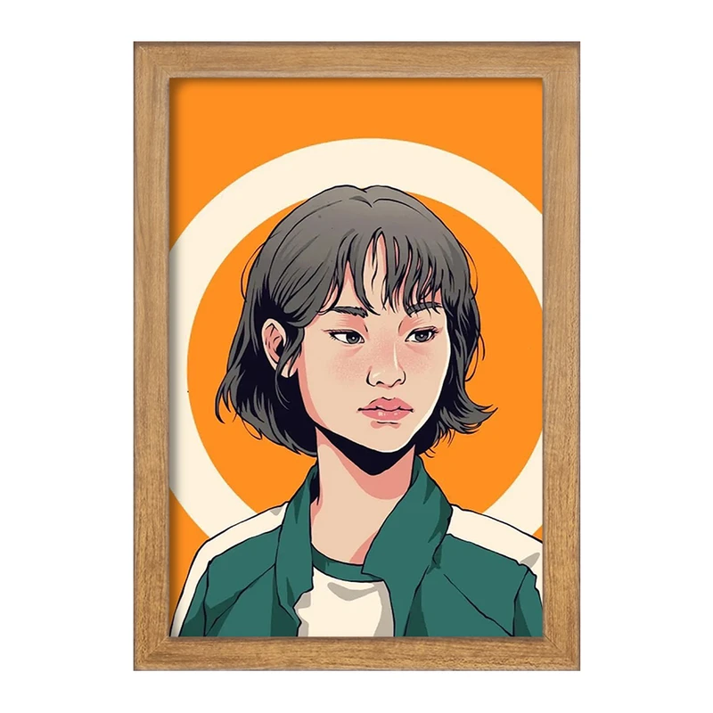 تابلو خندالو مدل کانگ سه بیوک بازی مرکب Squid Game  کد 10798