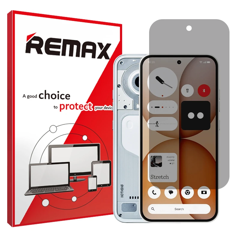 محافظ صفحه نمایش حریم شخصی ریمکس مدل هیدروژلی مناسب برای گوشی موبایل ناتینگ Phone 4a