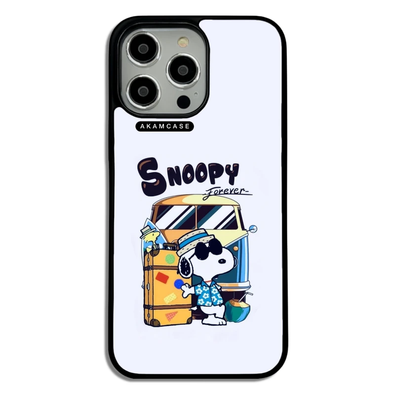 کاور آکام مدل AMCWA14PROMAX-SNOOPY11 مناسب برای گوشی موبایل اپل iPhone 14 Pro Max