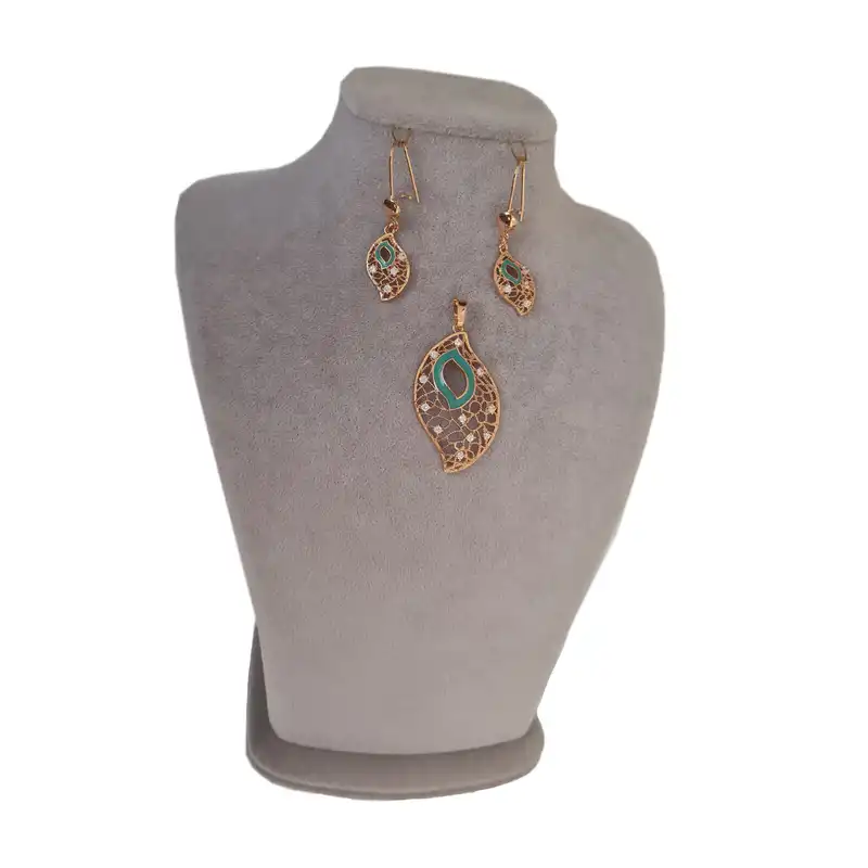 نیم ست زنانه مدل برگ