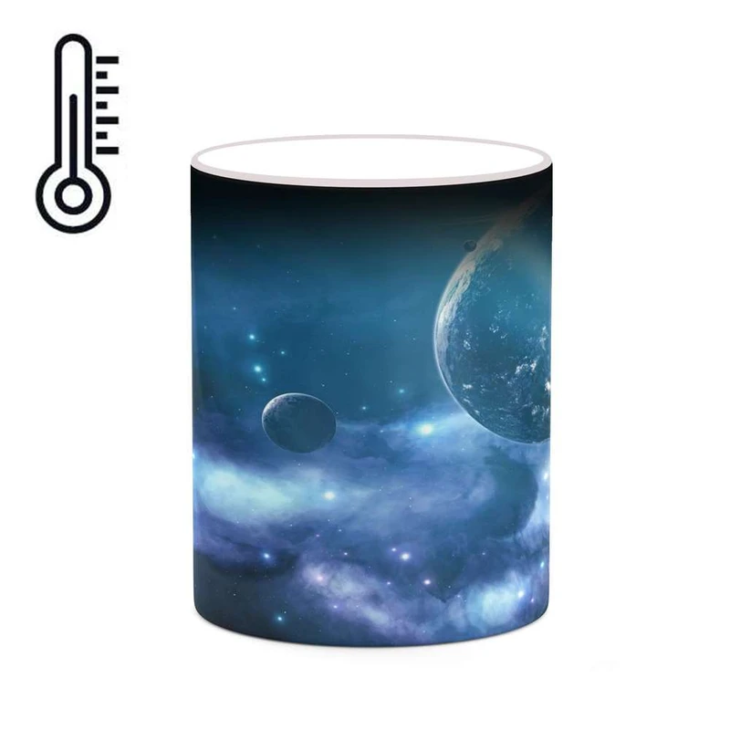 ماگ حرارتی کاکتی مدل فضا و کهکشان کد mgh20204