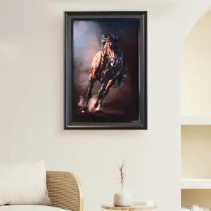 تابلو فرش ماشینی طرح اسب مدل TS-1066