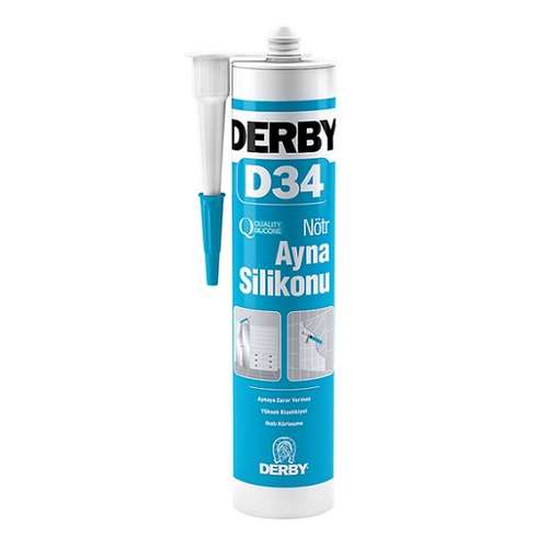 چسب سیلیکون دربی مدل D34 حجم 310 میلی لیتر