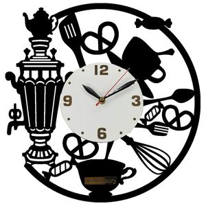 نقد و بررسی ساعت دیواری آذرلاکچری طرح آشپزخانه کد001 توسط خریداران