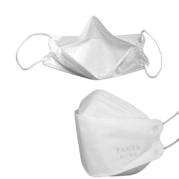 ماسک تنفسی تکتا مدل 3D-W بسته 25 عددی