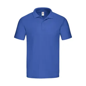 پولوشرت آستین کوتاه مردانه فروت آو د لوم مدل HG-987 رنگ آبی