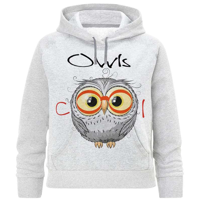 هودی پسرانه مدل جغد F893