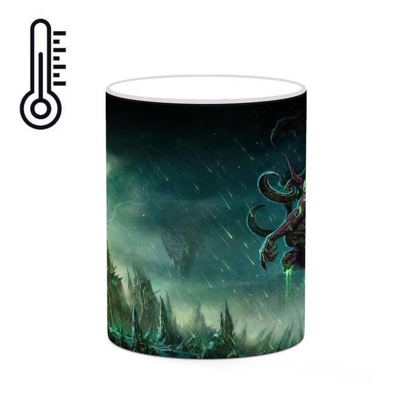 ماگ حرارتی کاکتی مدل بازی وارکرفت World Of Warcraft کد mgh31385