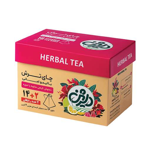 دمنوش مخلوط گياهي چای ترش با ليمو امانی دلژین - 32 گرم