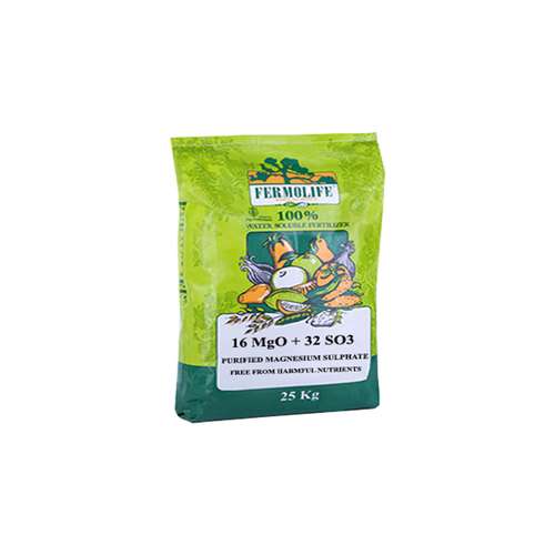 کود سولفات منیزیم فرمولایف مدل MgO 16% + S03 32% وزن 25 کیلوگرم