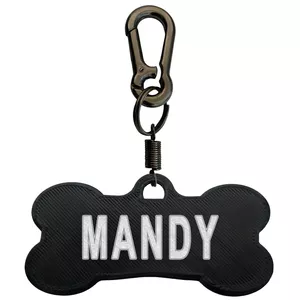 پلاک شناسایی سگ مدل Mandy
