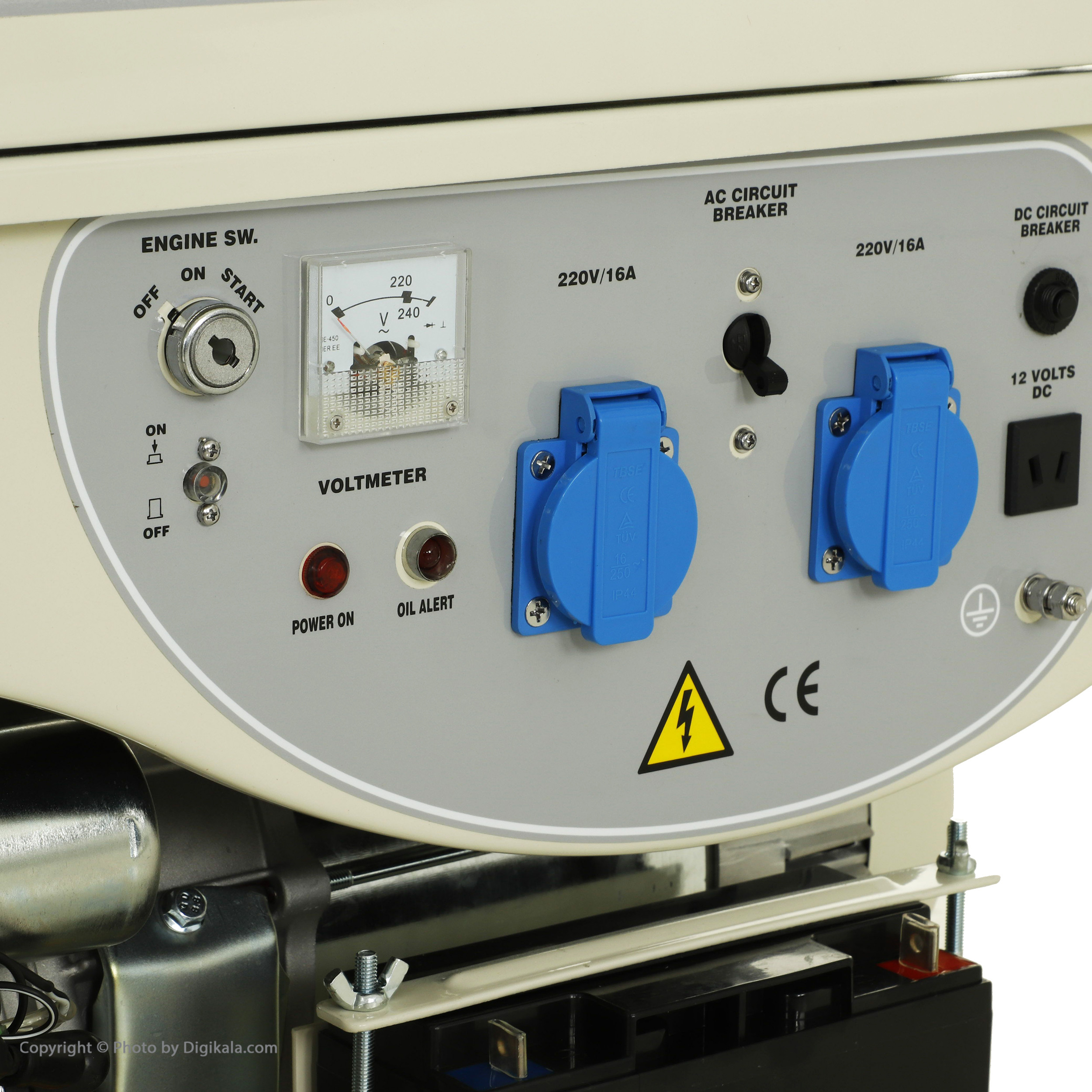 موتور برق بنزینی پایونیر مدل PI8800E2