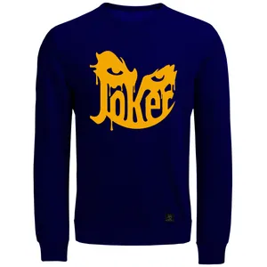 سویشرت مردانه 27 مدل JOKER کد V28 رنگ سرمه ای