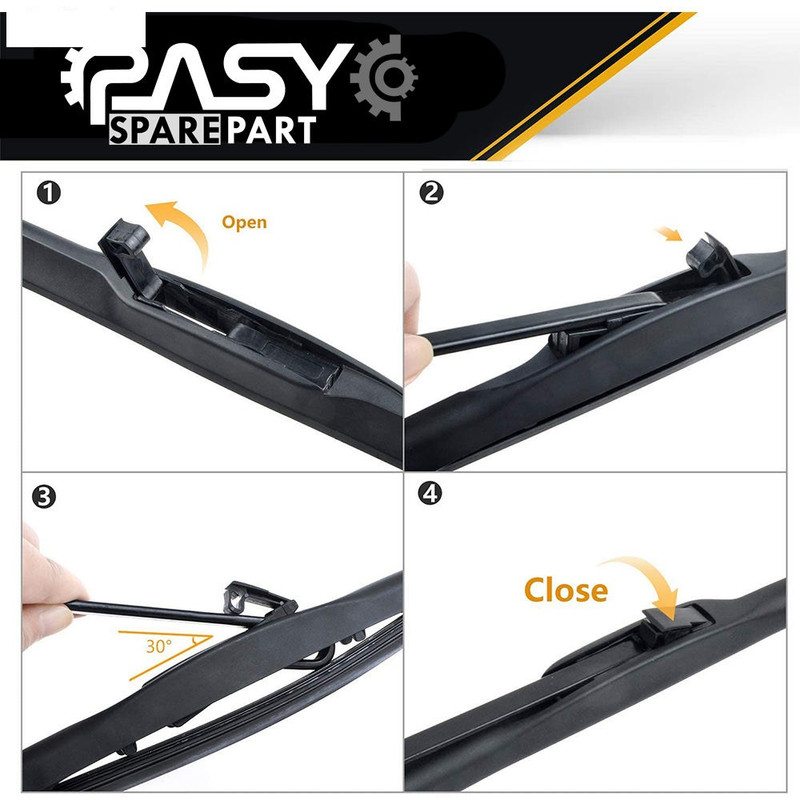 تیغه برف پاک‌کن پاسیکو مدل P2 مناسب برای کوییک بسته 2 عددی