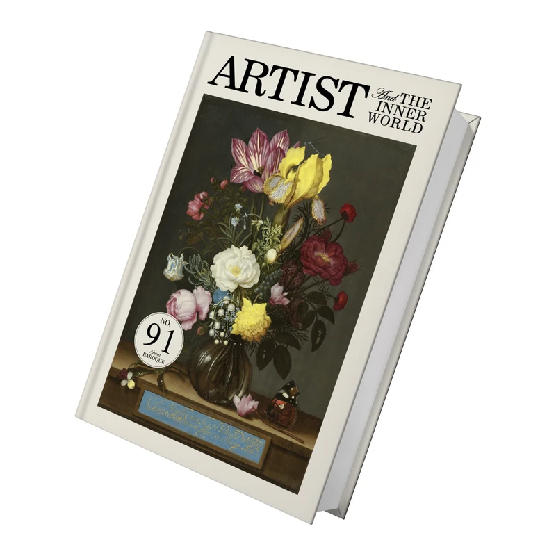 جعبه دکوری مدل کتاب دکوراتیو مدل آرتیست کد 91