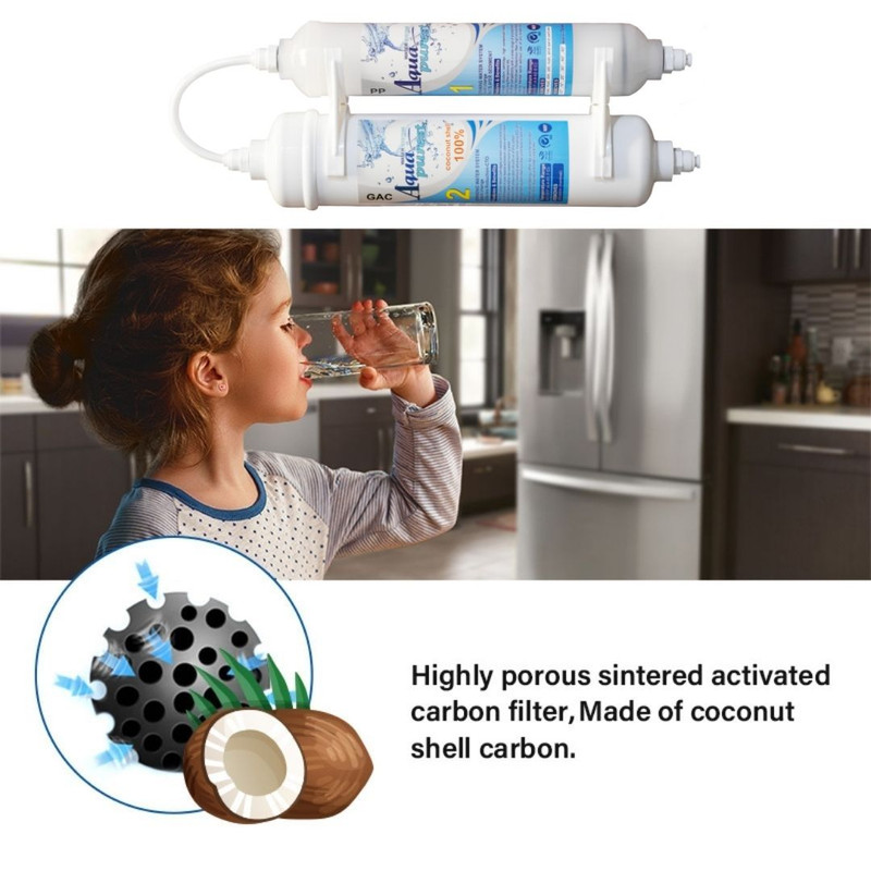 فیلتر تصفیه کننده آب آکوا پیورست شریعتی مدل گیاهی X 401 NEW مجموعه 4 عددی