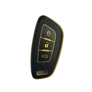 کاور ریموت مدل TPU-ch طرح چرم مناسب برای شاهین