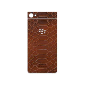 MAHOOT Brown-Snake-Leather Cover Sticker for BlackBerry Motion