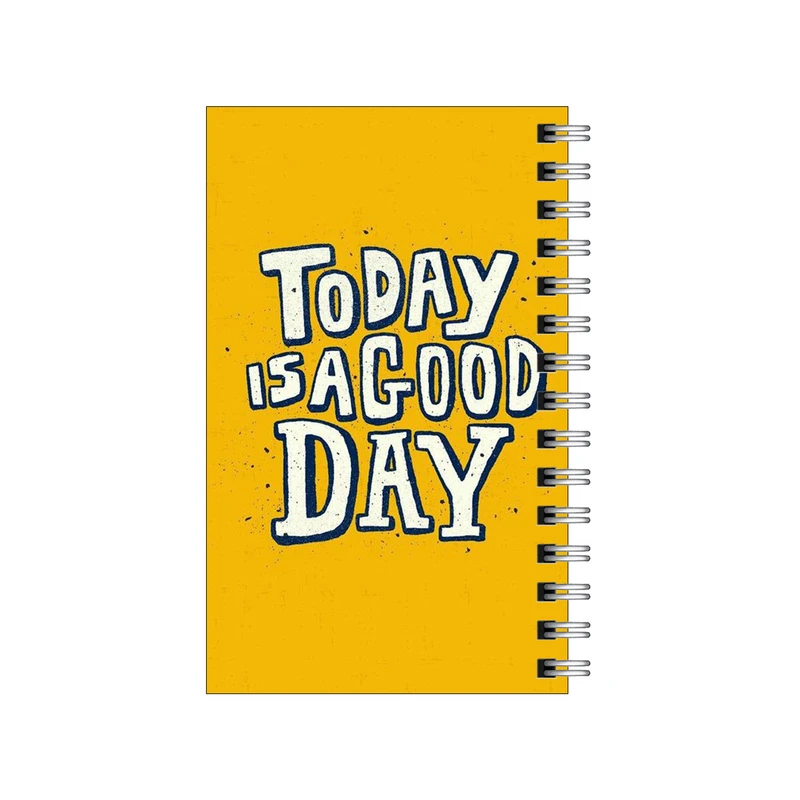 دفترچه یادداشت مدل to do list طرح امروز یه روز عالیه کد 3327504