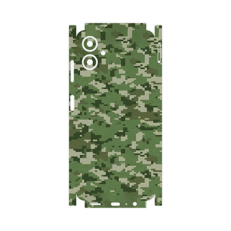 برچسب پوششی ماهوت مدل Army_Green_Pixel-FullSkin مناسب برای گوشی موبایل سامسونگ Galaxy A06
