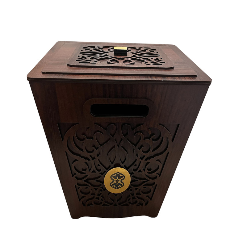 سطل چوبی مدل اسلیمی کد 02