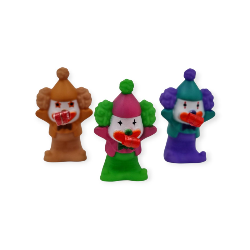 جغجغه مدل دلقک سوتی بسته 3 عددی