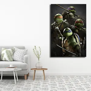 تابلو شاسی کودک مدل لاکپشت های نینجا کد 2