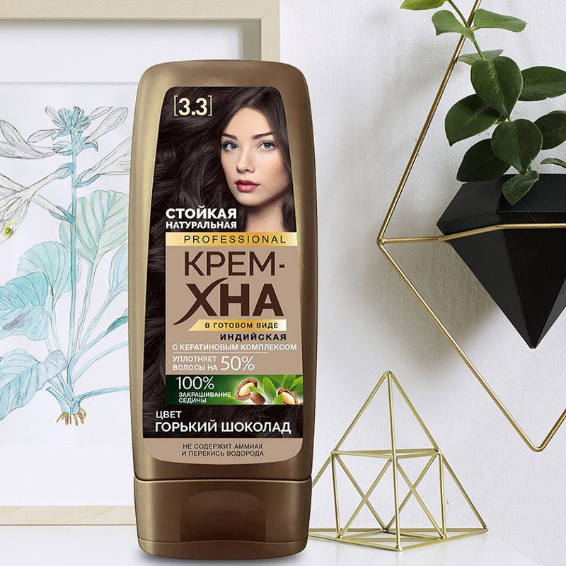 شامپو رنگ مو فیتو کاسمتیک مدل Professional شماره 4.36 حجم 140 میلی لیتر رنگ قهوه ای موکا