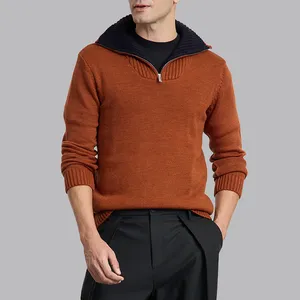 پلیور یقه برگردان مردانه ترندیول مدل 820033038