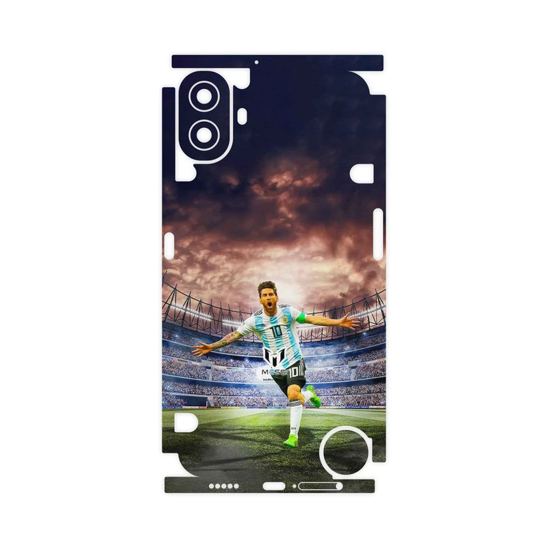 برچسب پوششی ماهوت مدل Lionel Messi 2-FullSkin مناسب برای گوشی موبایل ناتینگ CMF Phone 1