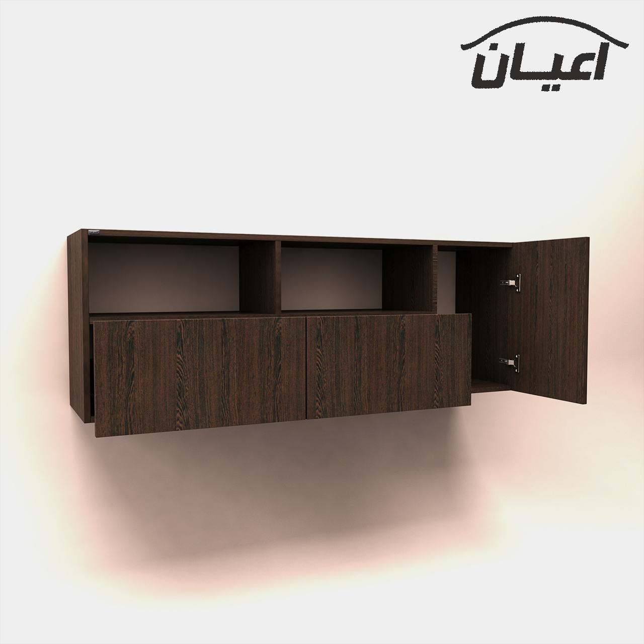 میز تلویزیون دیواری اعیان مدل FH243