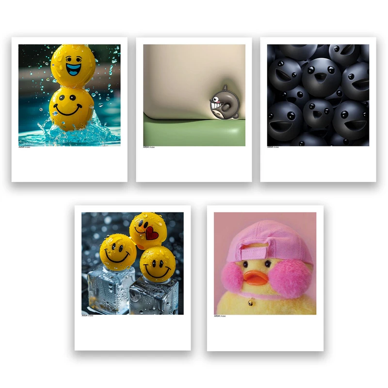 آویز تزیینی عرش مدل فانتزی کد Asa994 مجموعه پنج عددی