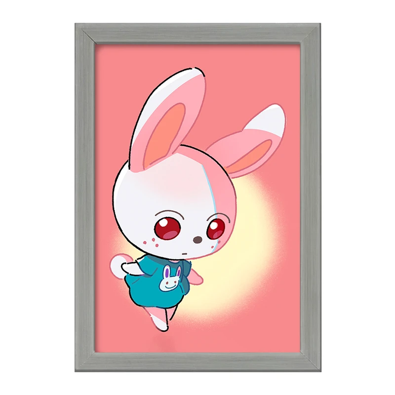 تابلو خندالو طرح بازی انیمال کراسینگ (Animal Crossing) کد 32658